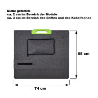 LIONSHEE LS-SP300F 300W Faltbares Solarpanel Solartasche – Monokristallin, ETFE, IP67, MC4