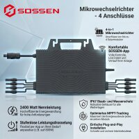 SOSSEN Micro-Wechselrichter 2000 W für...