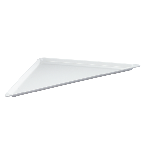 WACA 1334 Thekenplatte, dreieckig, 560 x 400 x 17 mm, 2 Varianten