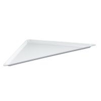 WACA 1334 Thekenplatte, dreieckig, 560 x 400 x 17 mm, 2...