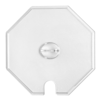 WACA Deckel für achteckige Schüssel, 3.000 ml,...