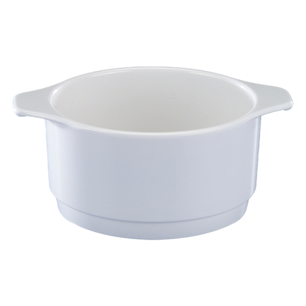 WACA Duroplast-Suppentasse (360 ml) – ideal für Gastronomie, Kantine und Haushalt, weiß, 1864-710