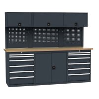 Simplaflex Werkstatt-Küche CLWK-002 – 2300 mm mit Arbeitsplatte & Schubladen