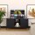 Metall-TV-Schrank FERRY 3 Anthrazit - Lowboard mit 3 Regalböden, 645 x 1305 x 400 mm (H x B x T)