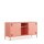 Metall-TV-Schrank FERRY 3 Lachsfarben - Lowboard mit 3 Regalen, 645 x 1305 x 400 mm