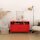 Metall-TV-Schrank FERRY 4 Rot - Lowboard mit 4 Regalen, 645 x 1005 x 400 mm