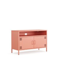 Metall-TV-Schrank FERRY 4 Lachsfarben - TV-Lowboard mit 4...