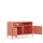 Metall-TV-Schrank FERRY 4 Lachsfarben - TV-Lowboard mit 4 Regalen, 1005 x 400 x 645 mm