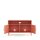 Metall-TV-Schrank FERRY 4 Lachsfarben - TV-Lowboard mit 4 Regalen, 1005 x 400 x 645 mm