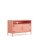 Metall-TV-Schrank FERRY 4 Lachsfarben - TV-Lowboard mit 4 Regalen, 645 x 1005 x 400 mm