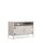 Metall-TV-Schrank FERRY 4 Beige - TV-Lowboard mit 4 Regalen, 1005 x 400 x 645 mm