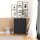 Metall-Sideboard FERRY 7 Anthrazit - 2 Türen, verstellbare Regalböden, 1095 x 805 x 400 mm