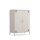 Metall-Sideboard FERRY 7 Beige - 2 Türen, verstellbare Regalböden, 1095 x 805 x 400 mm