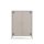 Metall-Sideboard FERRY 7 Beige - 2 Türen, verstellbare Regalböden, 1095 x 805 x 400 mm