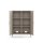 Metall-Sideboard FERRY 7 Beige - 2 Türen, verstellbare Regalböden, 1095 x 805 x 400 mm