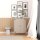 Metall-Sideboard FERRY 7 Beige - 2 Türen, verstellbare Regalböden, 1095 x 805 x 400 mm