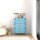 Metall-Sideboard FERRY 9 Blau - 6 Türen, verstellbare Regalböden, 1095 x 805 x 400 mm