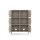 Metall-Sideboard FERRY 9 Beige - 6 Türen, verstellbare Regalböden, 1095 x 805 x 400 mm