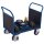 VARIOfit Doppel-Stirnwandwagen mit Siebdruckplatte, 1195x700x1015 mm (BxTxH)
