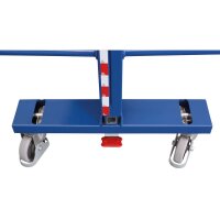 VARIOfit Tragarmwagen zweiseitig, 540 - 1400x830x1800 mm (BxTxH)