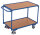 VARIOfit Tischwagen mit 2 Ladeflächen, 1025x525x850 mm (BxTxH)