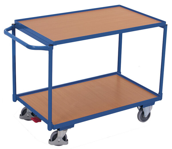 VARIOfit Tischwagen mit 2 Ladeflächen, 1175x625x850 mm (BxTxH)