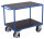 VARIOfit Schwerlast Tischwagen mit 2 Ladeflächen, 1390x800x925 mm (BxTxH)