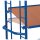 VARIOfit Etagenwagen mit 4 Holzböden, 1805x650x1855 mm (BxTxH)