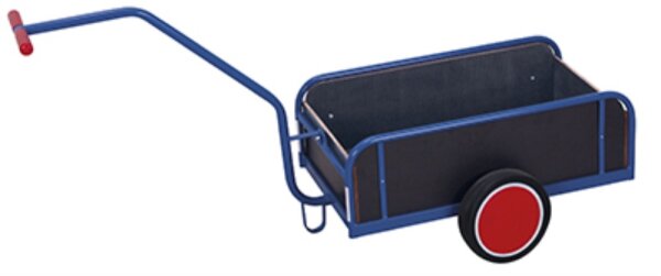 VARIOfit Handwagen mit Bordwand, 1900x770x860 mm (BxTxH)