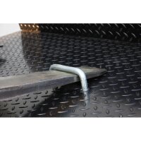 VARIOfit Auffahrrampe mit beweglicher Lippe, 2000x1815x200 mm (BxTxH)
