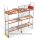 META Palettenregal Anbaufeld Multipal 4400x2700x1100mm mit 3 Lagerebenen