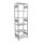 SCHULTE MULTIplus 150 Steck-Grundregal 2500x750x500 mm verzinkt mit 6 Fachböden und Längenriegel