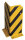 SCHULTE Rammschutzecke H=400mm gelb/schwarz