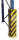 SCHULTE Rammschutzecke H=800mm gelb/schwarz