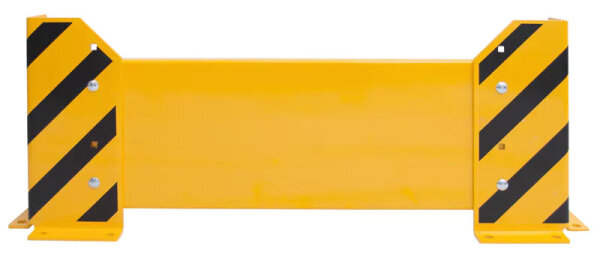 SCHULTE Rammschutzwand, 400x800 mm (HxB), gelb/schwarz