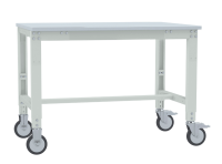 MANUFLEX Arbeitstisch UNIVERSAL Spezial MOBIL 1250 x 800...