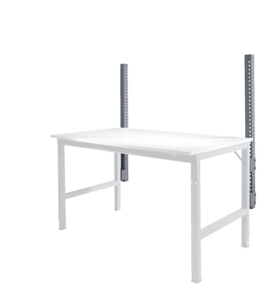 MANUFLEX Grund-Aufbausäulen für UNIVERSAL + PROFI Standard Grundtische