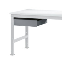 MANUFLEX Einzelschubfach in alusilber RAL 9006