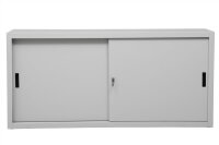 G-Office Schiebetürenschrank, 1 Fachboden, 750 x 1600 x 450 mm (HxBxT)