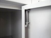 G-Office Spind/Garderobenschrank, 1 Abteil, 1800 x 400 x 500 mm (HxBxT)